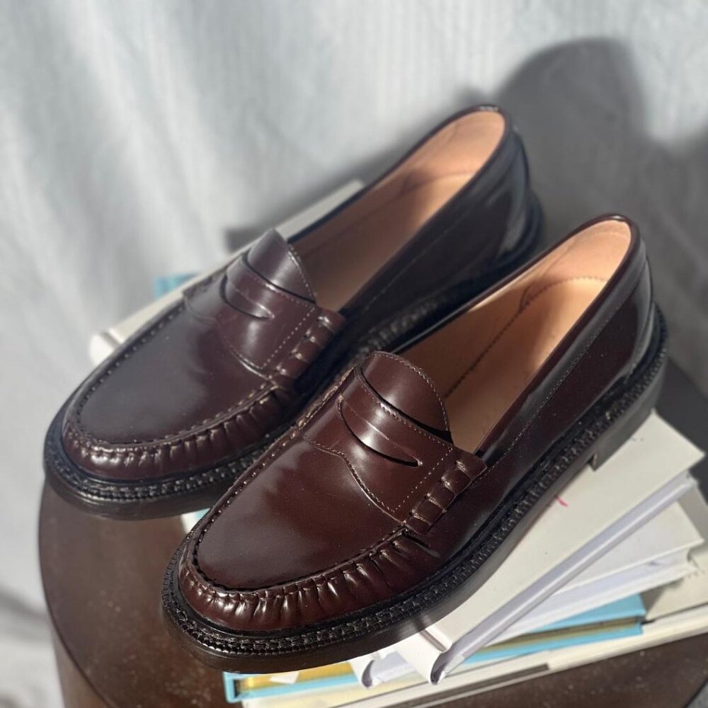 J. Crew Brown Leather Loafers